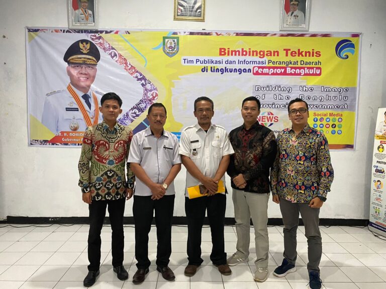 Dinas PUPR mengikuti Bimbingan Teknis Tim Publikasi dan Informasi Perangkat Daerah di Lingkungan Pemprov Bengkulu