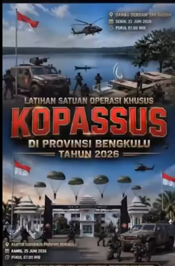Latihan Satuan Operasi Khusus Kopassus